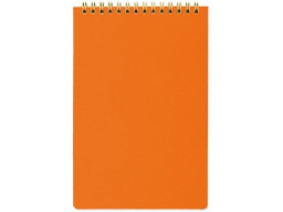 Блокнот А5 на гребне "Pragmatic" 60 листов в линейку, оранжевый