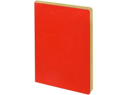 Ежедневник недатированный А5 "Megapolis Nebraska Flex", красный с золотым обрезом
