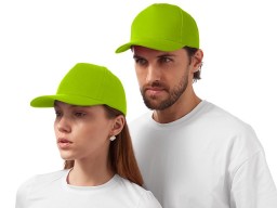 Бейсболка "Florida" 5-ти панельная, зеленое яблоко