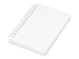 Блокнот на мягкой спирали А6 "Sahara", 60 листов 70 гр/м2, белый