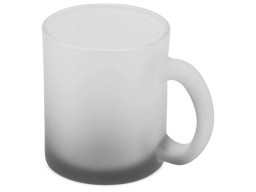 Стеклянная матовая кружка "Омбре" с градиентом для сублимации, черный