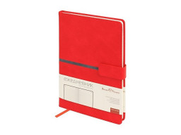 Ежедневник недатированный А5 "Lyon", красный