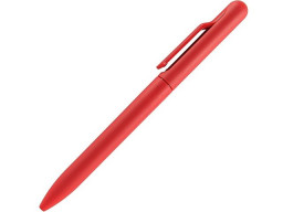Ручка пластиковая шариковая FAMILY SOFIA, soft touch (Красный)