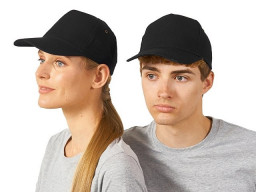 Бейсболка "New York" 5-ти панельная, черный (Р)