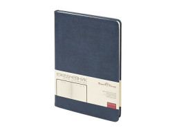 Ежедневник недатированный А5 "Megapolis Classic", темно-синий