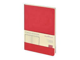 Ежедневник недатированный А5 "Megapolis Classic Flex", красный