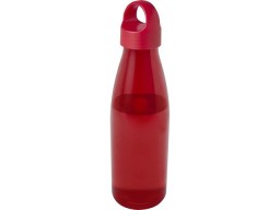 Bergen бутылка для воды объемом 800 мл из переработанной пластмассы, красный