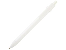Fidget шариковая ручка из переработанной пластмассы - Белый