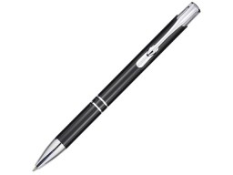 Шариковая ручка Moneta из переработанного алюминия - сплошной черный