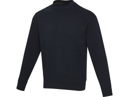 Jet унисекс Aware™ свитер с круглым вырезом из переработанных материалов - Темно - синий