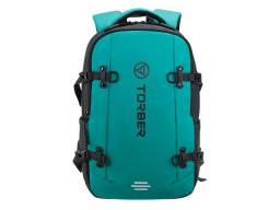 Рюкзак спортивный TORBER ЭКСТРИМ 18", зелёный/чёрный, 31 х 12 х 46 см, 17л