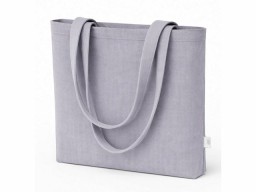 Сумка «Твил» из хлопка, 210 г/м2, серый