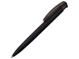 Ручка шариковая пластиковая "Trinity K Transaprent Recy", черный