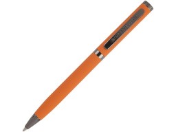 Ручка "Firenze" шариковая автоматическая софт-тач, оранжевая