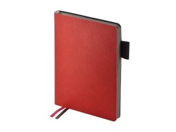 Ежедневник А5 датированный "Boston" 2027, красный с серым обрезом