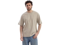 Футболка Kyoto из джерси 180 г/м2 с пич отделкой, унисекс, оливковый