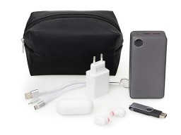 Органайзер для электроники и проводов "Enio", черный