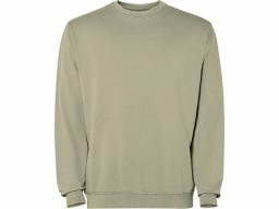 Свитшот «Jaya» унисекс, светлый хаки выстиранный