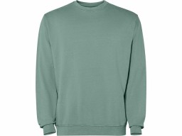 Свитшот «Jaya» унисекс, сине-зеленый выстиранный