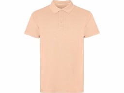 Рубашка поло «Cobain» унисекс, светло-абрикосовый выстиранный
