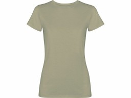Футболка «Fiyi» женская, светлый хаки выстиранный
