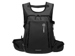 Рюкзак TORBER РИТМ, черный, полиэстер 900D с PU покрытием, 45 х 32 х 20 см