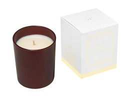 Ароматическая свеча в бордовом стакане Sunset, коллекция Exclusive, 250 мл (без лого LM)