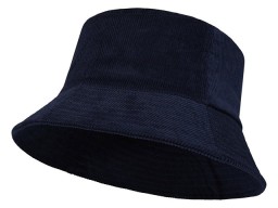 Панама "Howson" из переработанного вельвета - Темно - синий