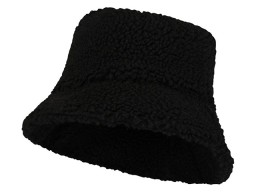 Панама "Baru"  из шерпа - Сплошной черный
