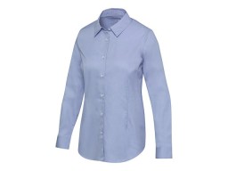 Citrine женская рубашка из твила - Голубой