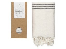 Originalhome плед 3-в-1 из переработанных материалов - 85 x 175 см - Белый