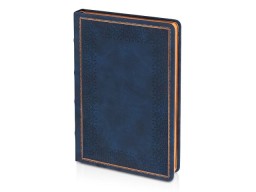 Ежедневник недатированный А5 "Royal", синий с бронзовым срезом