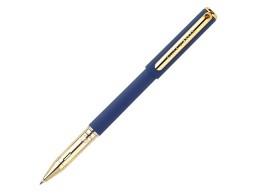 Ручка пластиковая шариковая "Parliament", 0,7 мм, синие чернила, темно-синий/золотистый
