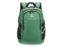 Рюкзак TORBER МЕГАПОЛИС с отделением для ноутбука 16", зеленый, полиэстер, 47 х 34 x 28 см