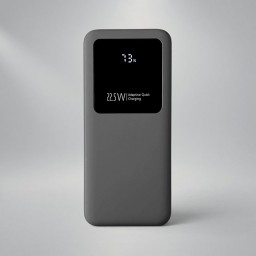 Внешний аккумулятор Kris soft touch, 10000mAh (Серый)