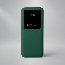 Внешний аккумулятор Kris soft touch, 10000mAh (Тёмно-зелёный)