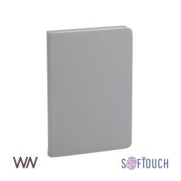 Ежедневник недатированный "Милан", А5, покрытие soft touch, серый