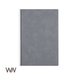 Блокнот "Венеция", формат А5, серый , серый