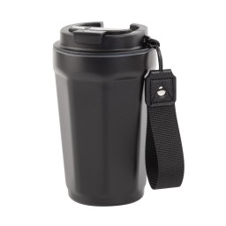 Термостакан "Legend" 390 мл с индикацией температуры, черный