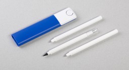 Набор "Select" 4в1, синий с белым