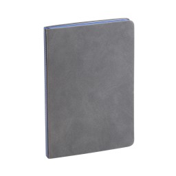 Ежедневник недатированный "Турин" , формат А5, серый/синий