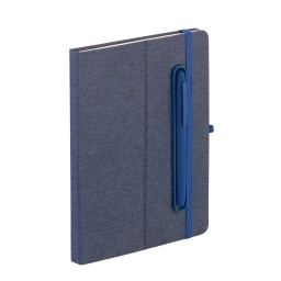 Блокнот "Magnet" с ручкой Vega на магните, с подставкой под смартфон, темно-синий