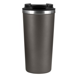 Термокружка вакуумная Палермо (Palermo), серая, матовая поверхность
