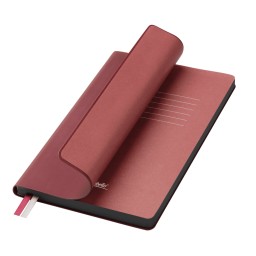 Ежедневник Мун Ривер (Moon River) недатированный, бургунди