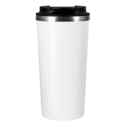 Термокружка вакуумная Палермо (Palermo), белая, гладкое покрытие