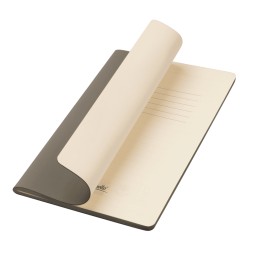 Блокнот Альфа Слим (Alpha slim), серый