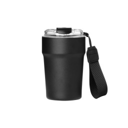 Термокружка вакуумная Монако (Monaco), черная