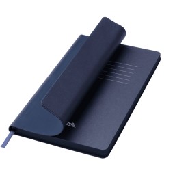 Ежедневник Латте софт-тач (Latte soft touch) недатированный, синий