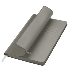 Ежедневник Латте софт-тач (Latte soft touch) недатированный, серый