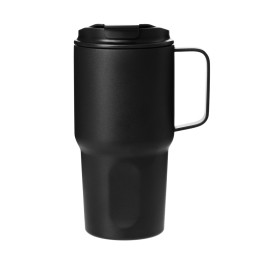 Термокружка вакуумная Авентура (Aventura), черная
